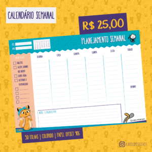 Calendário Semanal
